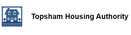 Logo for Topsham Housing Authority.