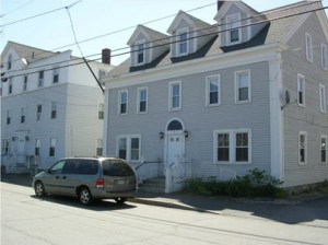 Mill Street apartments owned by the Greater Brunswick Housing Corporation.