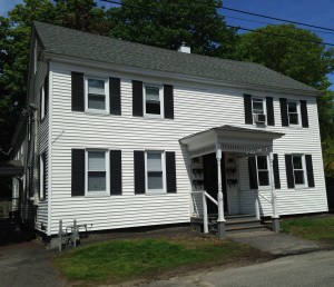 THA Property on Green Street, Topsham  includes four two-bedroom apartment units.