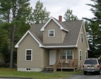 Two story home in the Harriet Way subdivision, Greater Brunswick area, Maine.