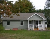 One story home in the Harriet Way subdivision, Greater Brunswick area, Maine.