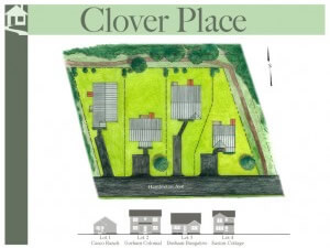 Clover Place is a four home subdivision and a recent GBHC Completed Project.