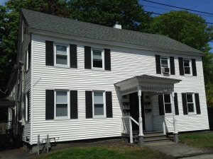 Topsham Housing Authority property on Green Street, Topsham, Maine.